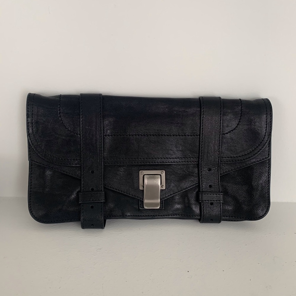 PROENZA SCHOULER PS1 pochette leather clutch